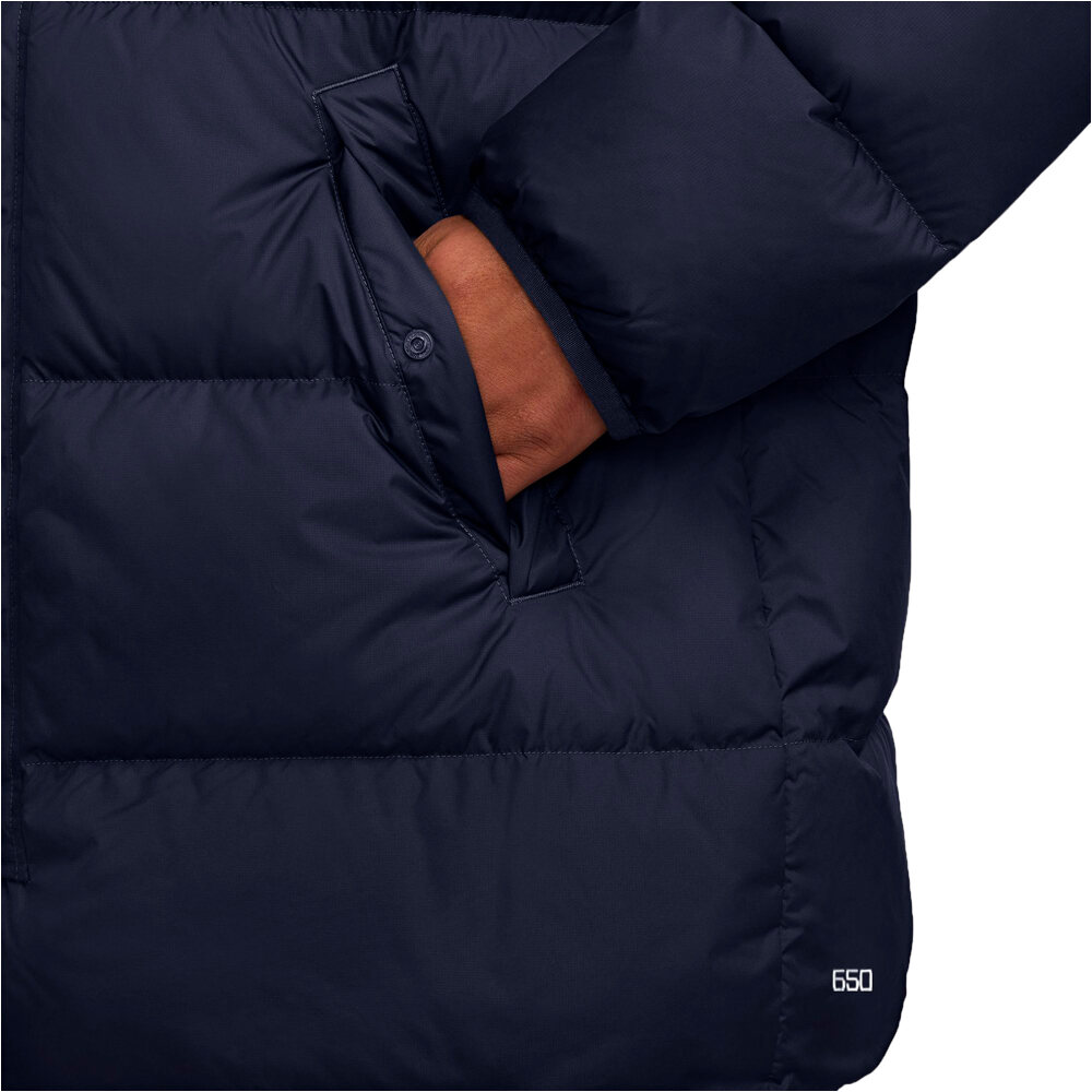 Nike chaquetas hombre M NK TF CLUB PARKA 650 GRIS vista detalle