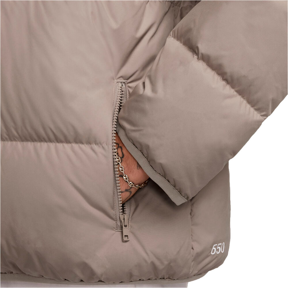 Nike chaquetas hombre M NK TF CLUB PUFFER JACKET 650 MARRON vista detalle