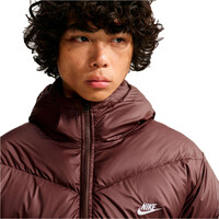 Nike chaquetas hombre M NK WINDRUNNER STMNT DWN JKT MARRON 04
