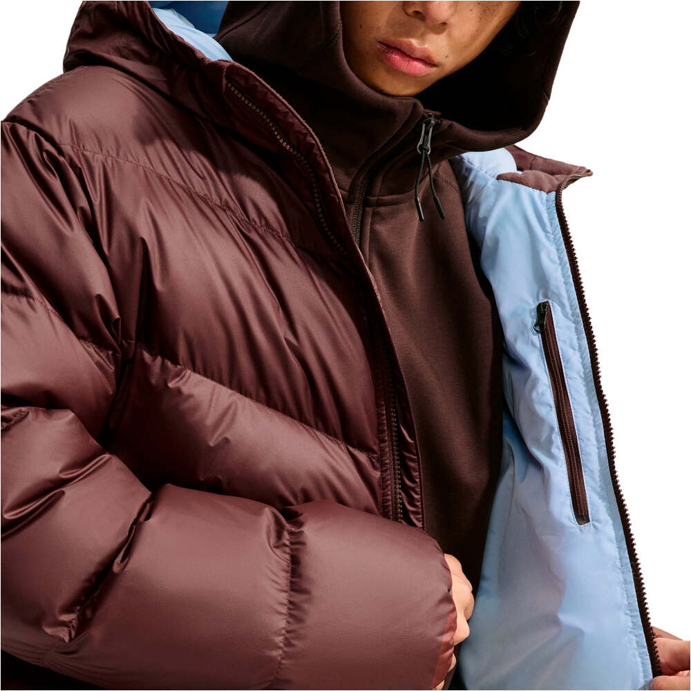 Nike chaquetas hombre M NK WINDRUNNER STMNT DWN JKT MARRON 06