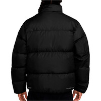 Nike chaquetas hombre THERMA-FIT CLUB 650 NEGRO vista trasera