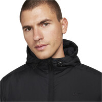 Nike chaquetas hombre THERMA-FIT UNLIMITED NEGRO vista detalle