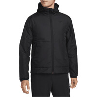 Nike chaquetas hombre THERMA-FIT UNLIMITED NEGRO vista frontal