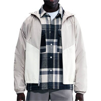 Nike chaquetas hombre WINDRUNNER GRIS vista frontal