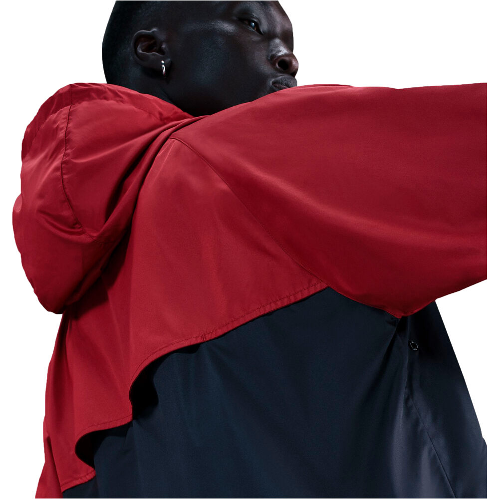 Nike chaquetas hombre WINDRUNNER ROJO vista detalle
