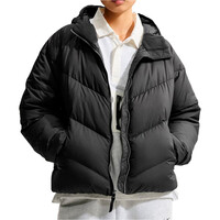Nike chaquetas mujer W NK SF DWN WPFR WRMST HD JKT NEGRO vista frontal