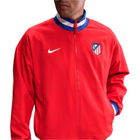 Nike chubasqueros y chaquetones entrenamiento fútbol ATLETICO DE MADRID 25/26 PREMATCH ROJO vista detalle