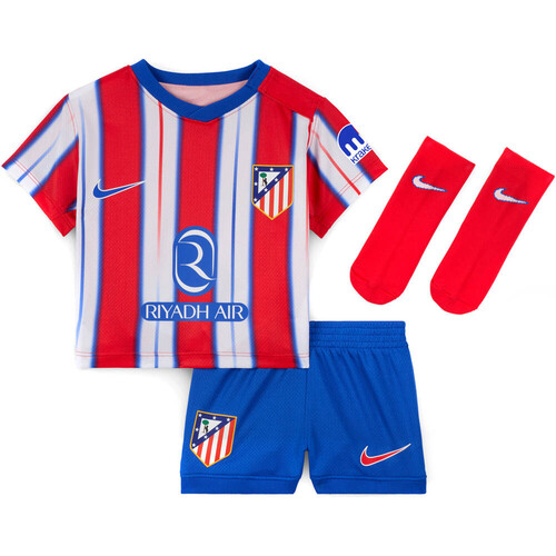 Nike equipación fútbol niño ATLETICO DE MADRID 24/25 PRIMERA EQUIPACION 