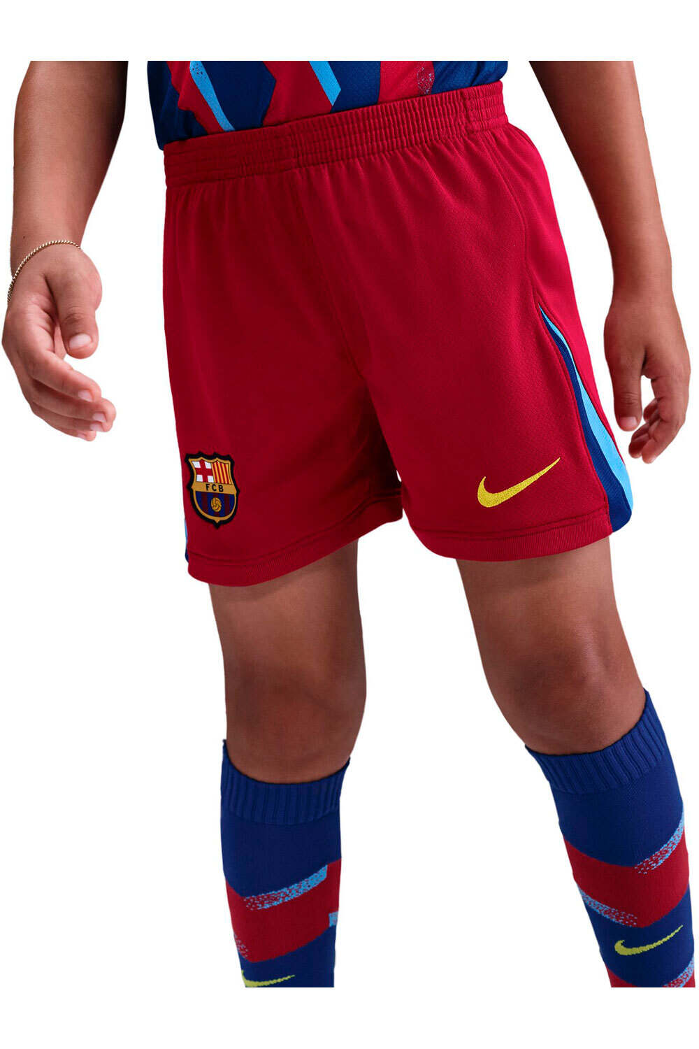 Nike equipación fútbol niño BARCELONA 25/26 CUARTA EQUIPACION  04