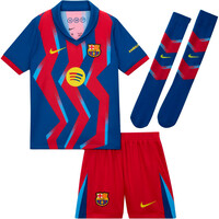Nike equipación fútbol niño BARCELONA 25/26 CUARTA EQUIPACION  07