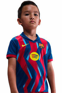 Nike equipación fútbol niño BARCELONA 25/26 CUARTA EQUIPACION  vista detalle
