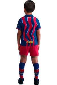 Nike equipación fútbol niño BARCELONA 25/26 CUARTA EQUIPACION  vista trasera