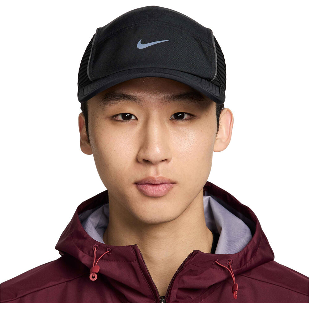 Nike gorra running DRI-FIT ADV FLY NEGRO vista frontal