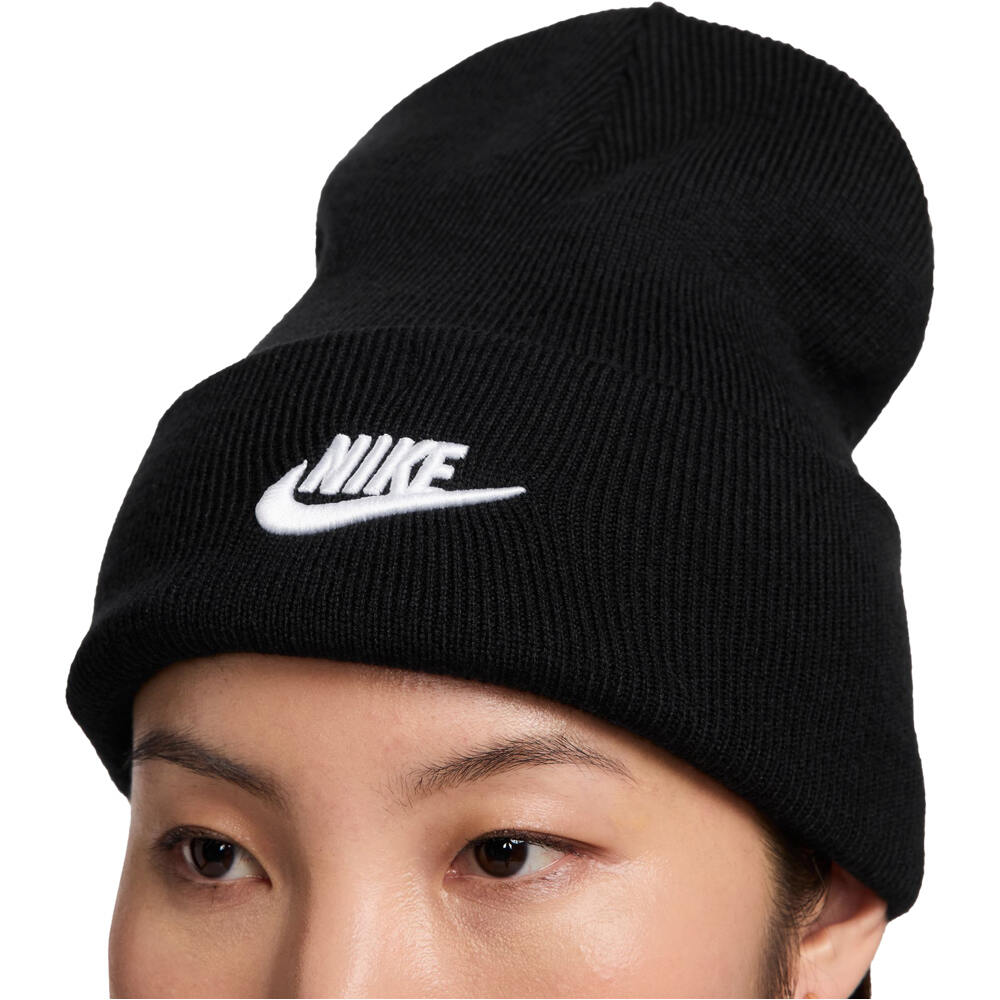Nike gorro esquí hombre PEAK NEGRO vista detalle