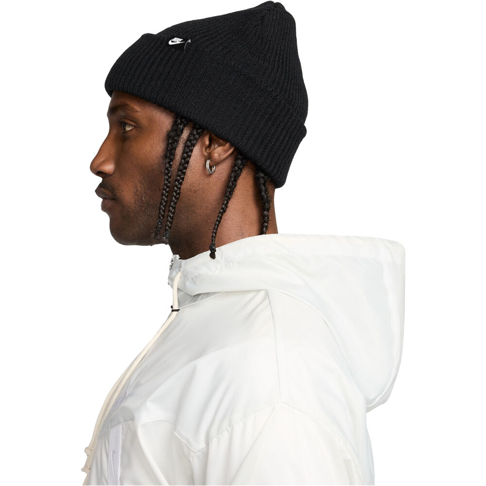 Nike gorro esquí hombre PEAK NEGRO vista detalle