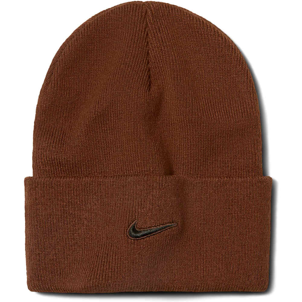Nike gorro esqui mujer U NK PEAK BEANIE TC SWSH F24 L MARRON 04