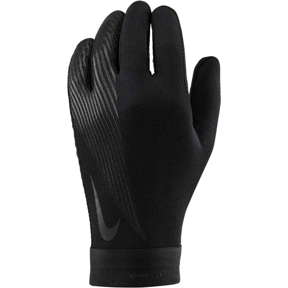 Nike guantes portero ACADEMY THERMAFIT NEGRO vista frontal