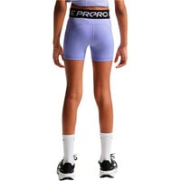 Nike malla corta niña DRI-FIT PRO MORADO vista trasera