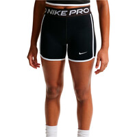 Nike malla corta niña DRI-FIT PRO NEGRO vista detalle