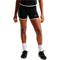 Nike malla corta niña DRI-FIT PRO NEGRO vista frontal