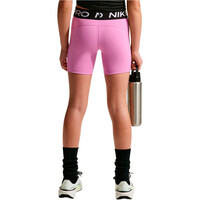 Nike malla corta niña DRI-FIT PRO ROSA vista trasera