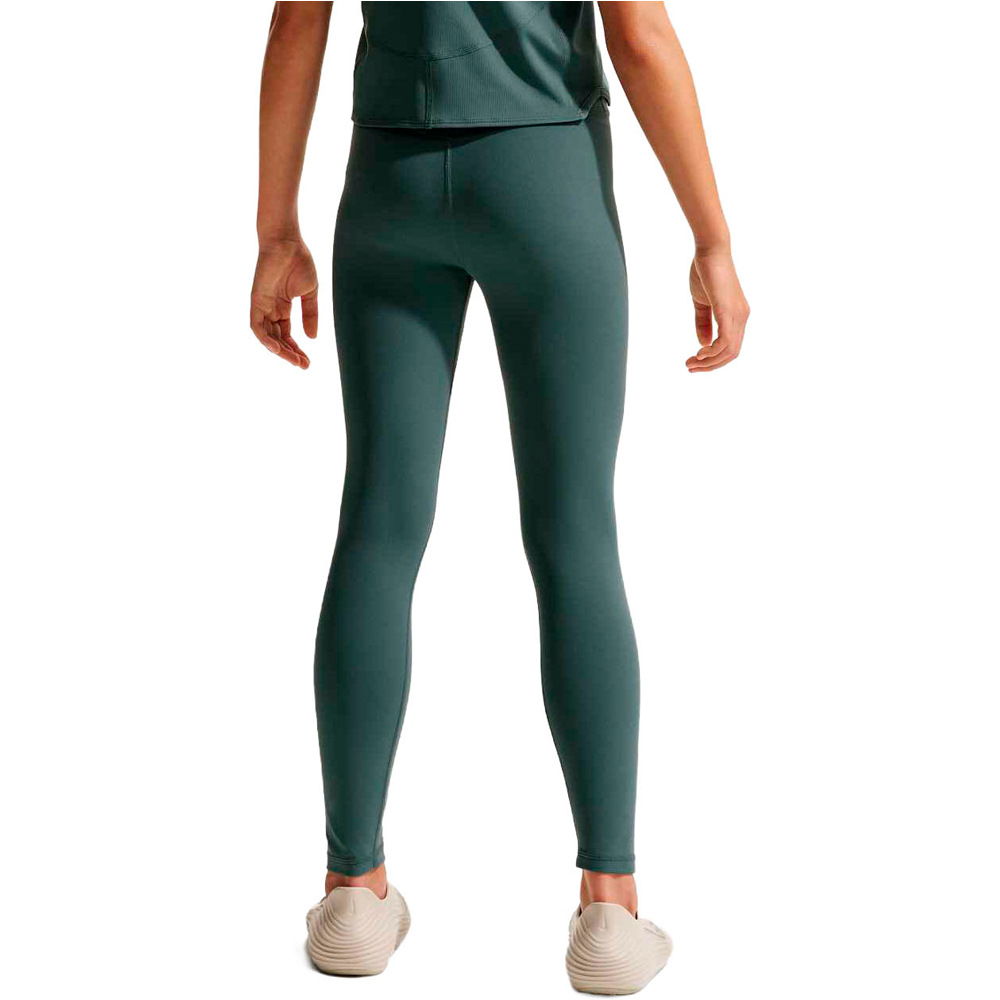 Nike malla larga niña DRI-FIT MAVN VERDE vista trasera