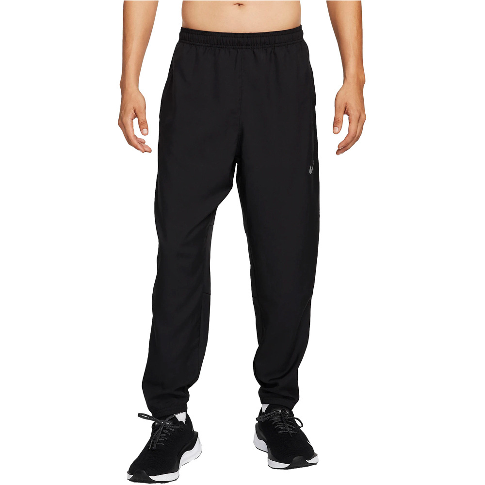 Nike malla larga running hombre DRI-FIT CHALLENGER NEGRO vista frontal