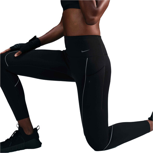 Nike malla larga running mujer GO NEGRO
