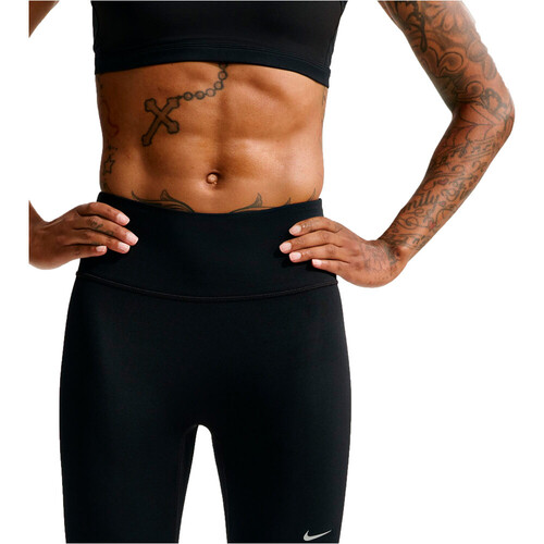 Nike malla larga running mujer W NK TEMPO DF 7/8 HR FLSH TGT NEGRO