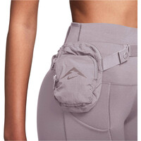 Nike mallas trail running largas mujer DRI-FIT GO MARRON 03