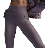 Nike mallas trail running largas mujer DRI-FIT GO MARRON vista detalle