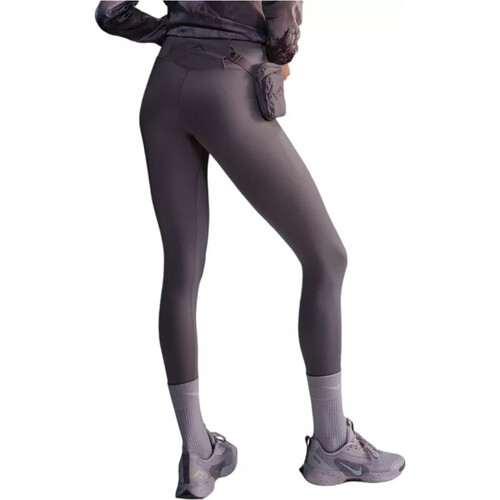 Nike mallas trail running largas mujer DRI-FIT GO MARRON