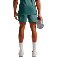 Nike pantalón corto fitness hombre DRI-FIT PRO VERDE vista trasera