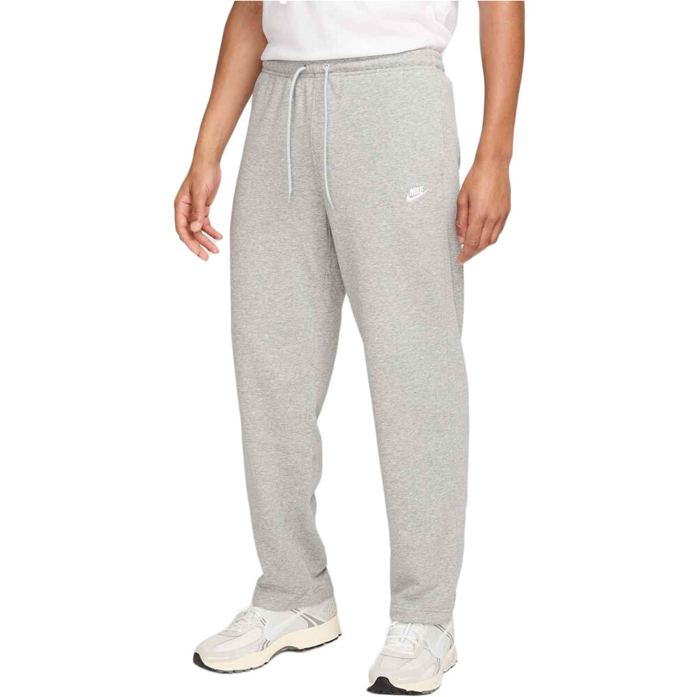 Nike pantalón hombre CLUB GRIS vista frontal