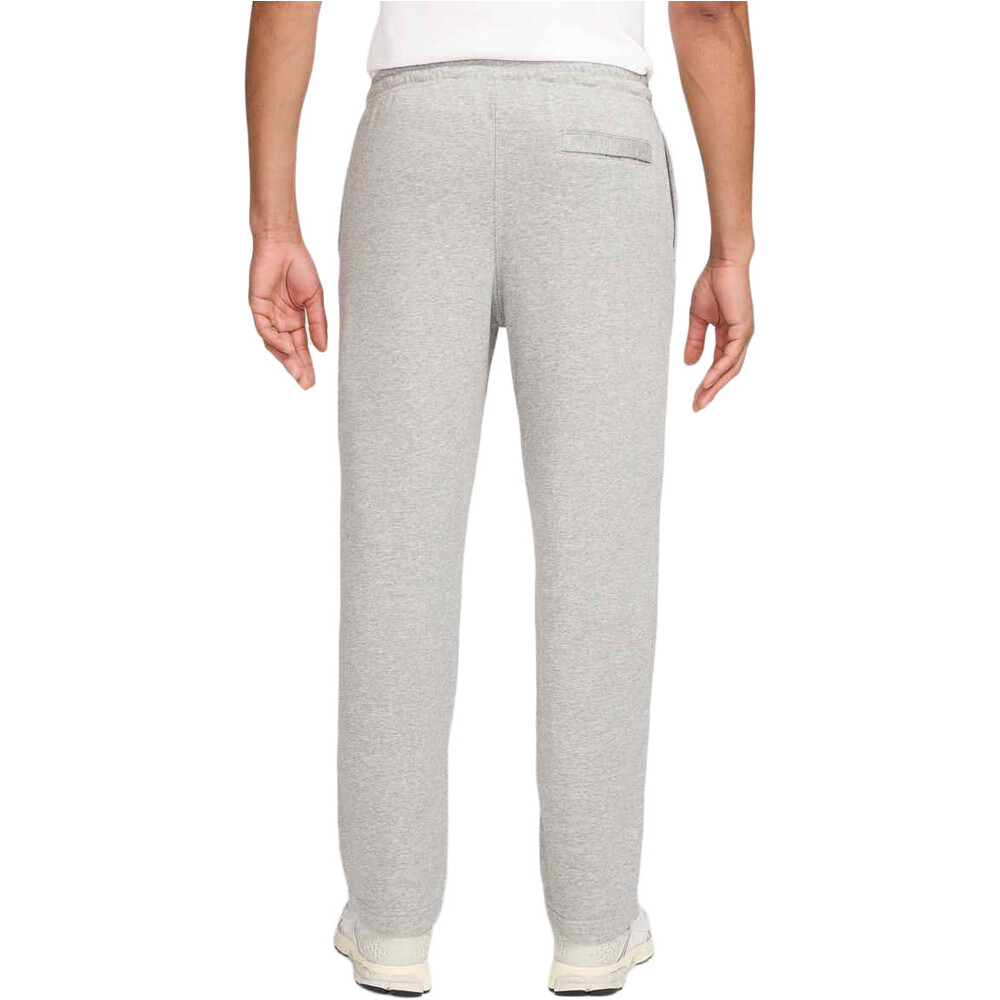 Nike pantalón hombre CLUB GRIS vista trasera