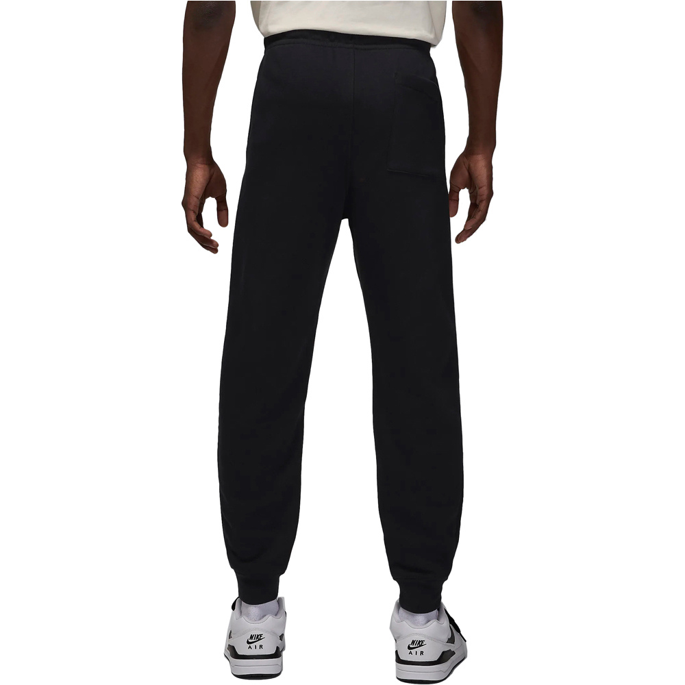 Nike pantalón hombre JORDAN BROOKLYN NEGRO vista trasera