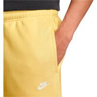 Nike pantalón hombre M NK CLUB BB JOGGER AMARILLO vista detalle