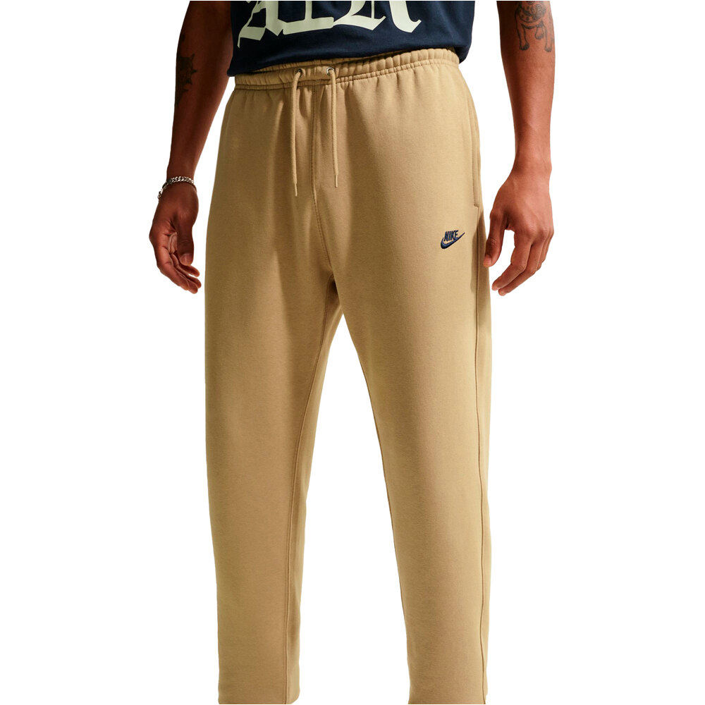 Nike pantalón hombre M NK CLUB BB JOGGER MARRON vista detalle