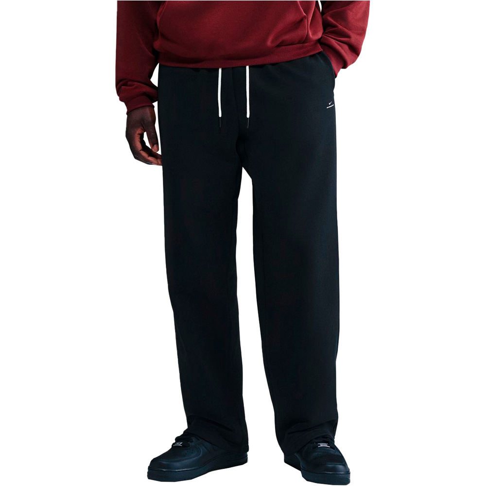Nike pantalón hombre THERMA-FIT STANDARD ISSUE GRIS vista frontal