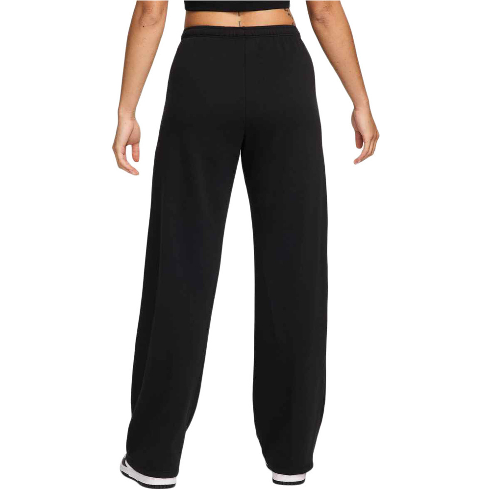 Nike pantalón mujer SPORTSWEAR CHILL NEGRO vista trasera