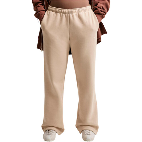 NIKE STUDIO FLEECE MEDIUM WEIGHT marron