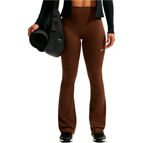 Nike pantalón mujer W NK ONE DF HR TGHT FLRE USEAM MARRON