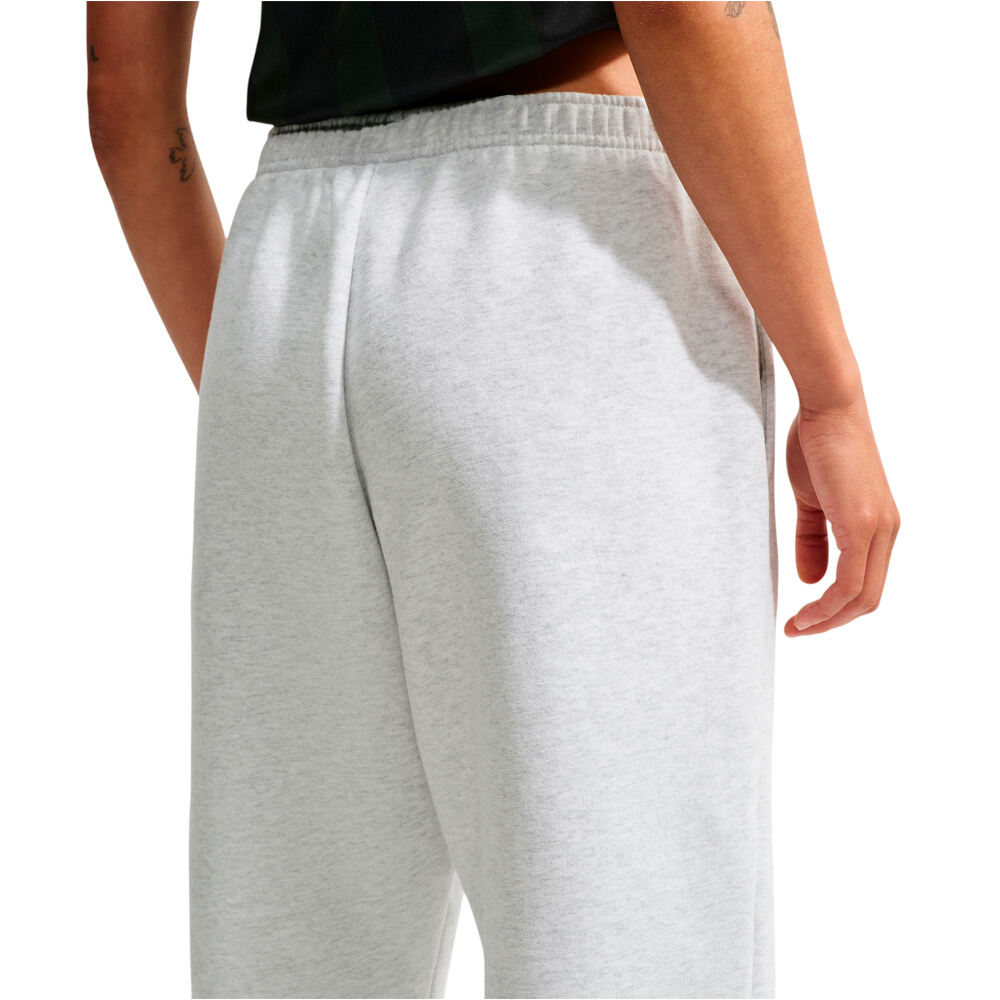 Nike pantalón mujer W NK STDO FLC MW HR OS CFF PNT BLANCO 03