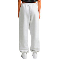 Nike pantalón mujer W NK STDO FLC MW HR OS CFF PNT BLANCO vista trasera