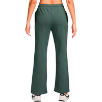 Nike pantalón mujer W NK STDO FLC MW MR STD OH PNT VERDE vista trasera