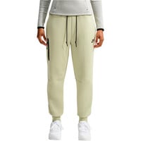 Nike pantalón mujer W NSW TCH FLC MR JGGER 2 VERDE vista frontal