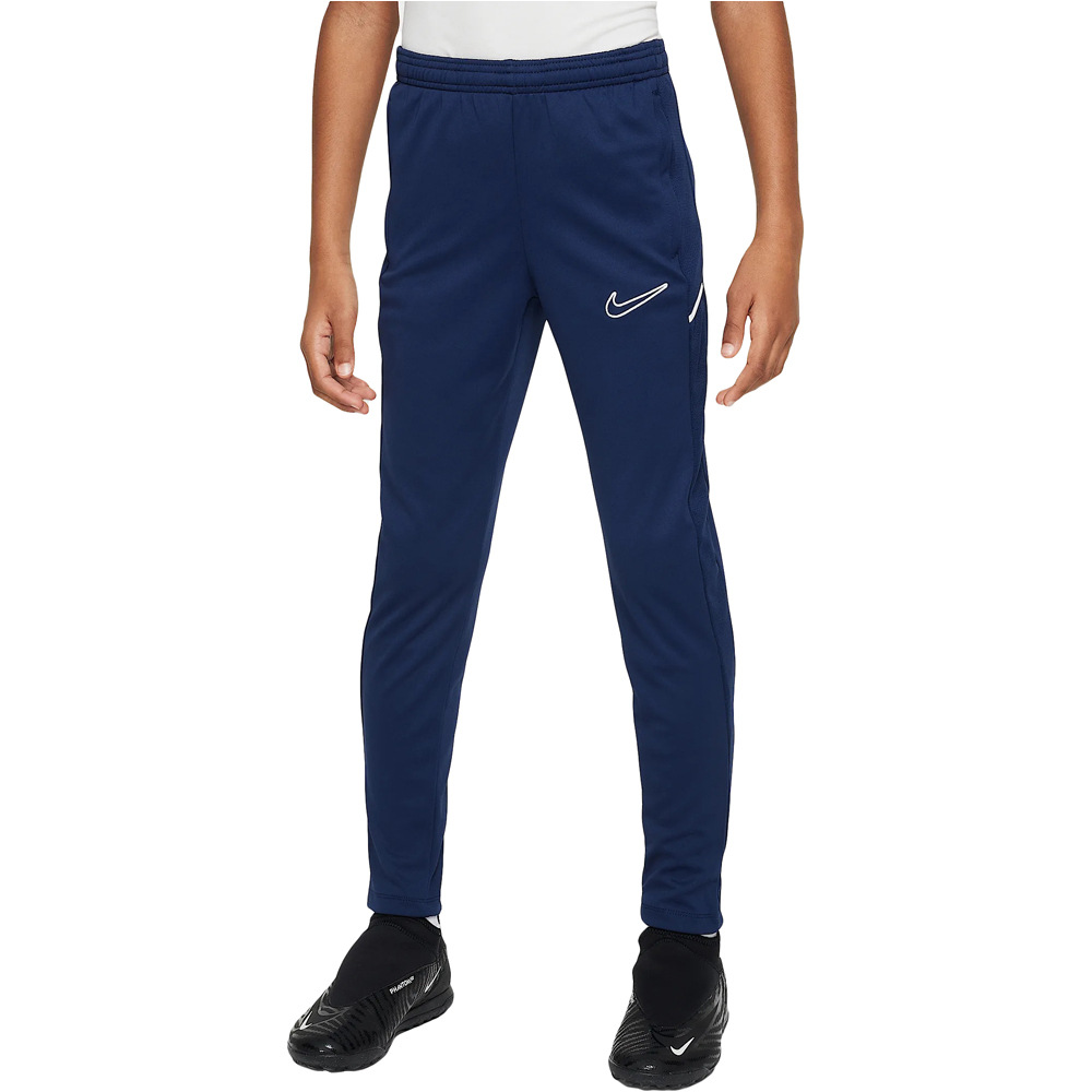 Nike pantalón niño DRI-FIT ACADEMY25 AZUL vista frontal