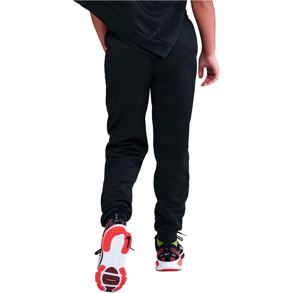 Nike pantalón niño DRI-FIT MULTI NEGRO vista trasera