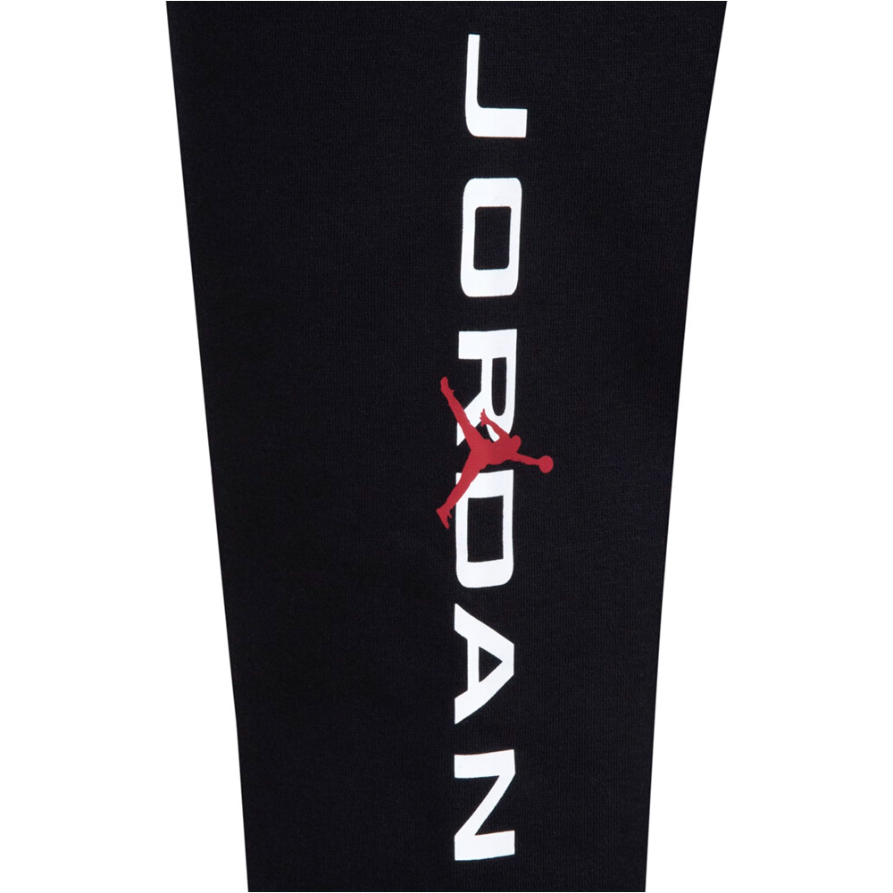 Nike pantalón niño JORDAN BASELINE NEGRO 03