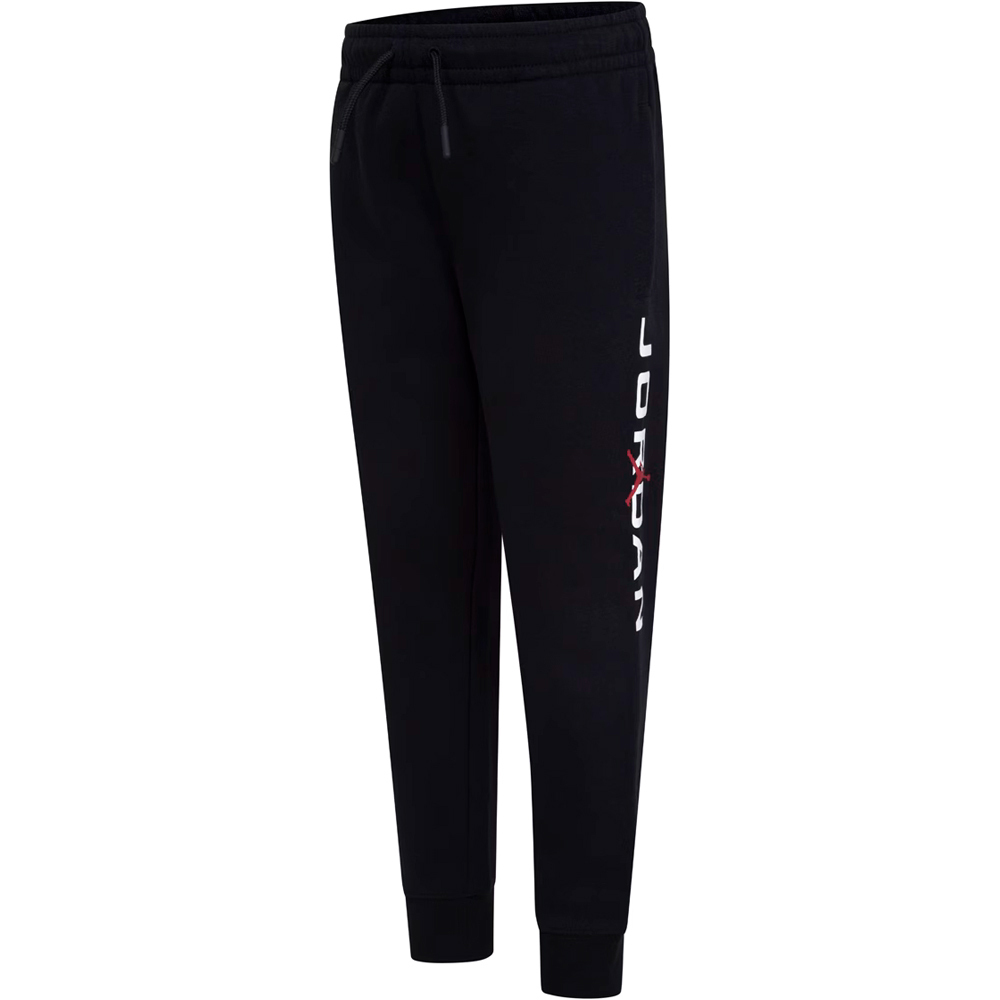 Nike pantalón niño JORDAN BASELINE NEGRO vista frontal